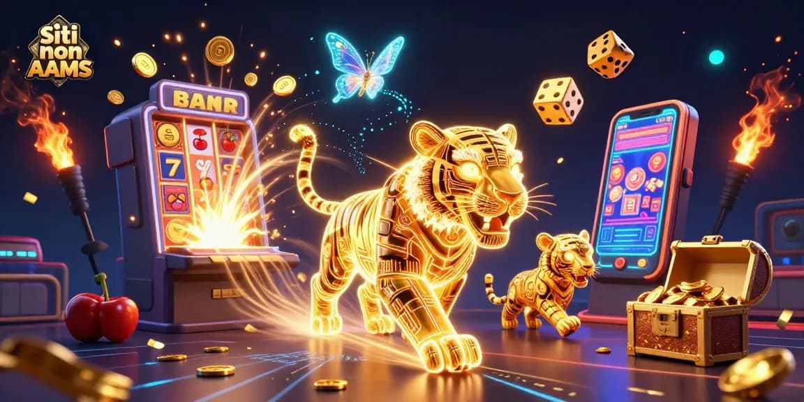 Scommetti nei migliori siti non AAMS con avventure uniche in un'illustrazione digitale vibrante.