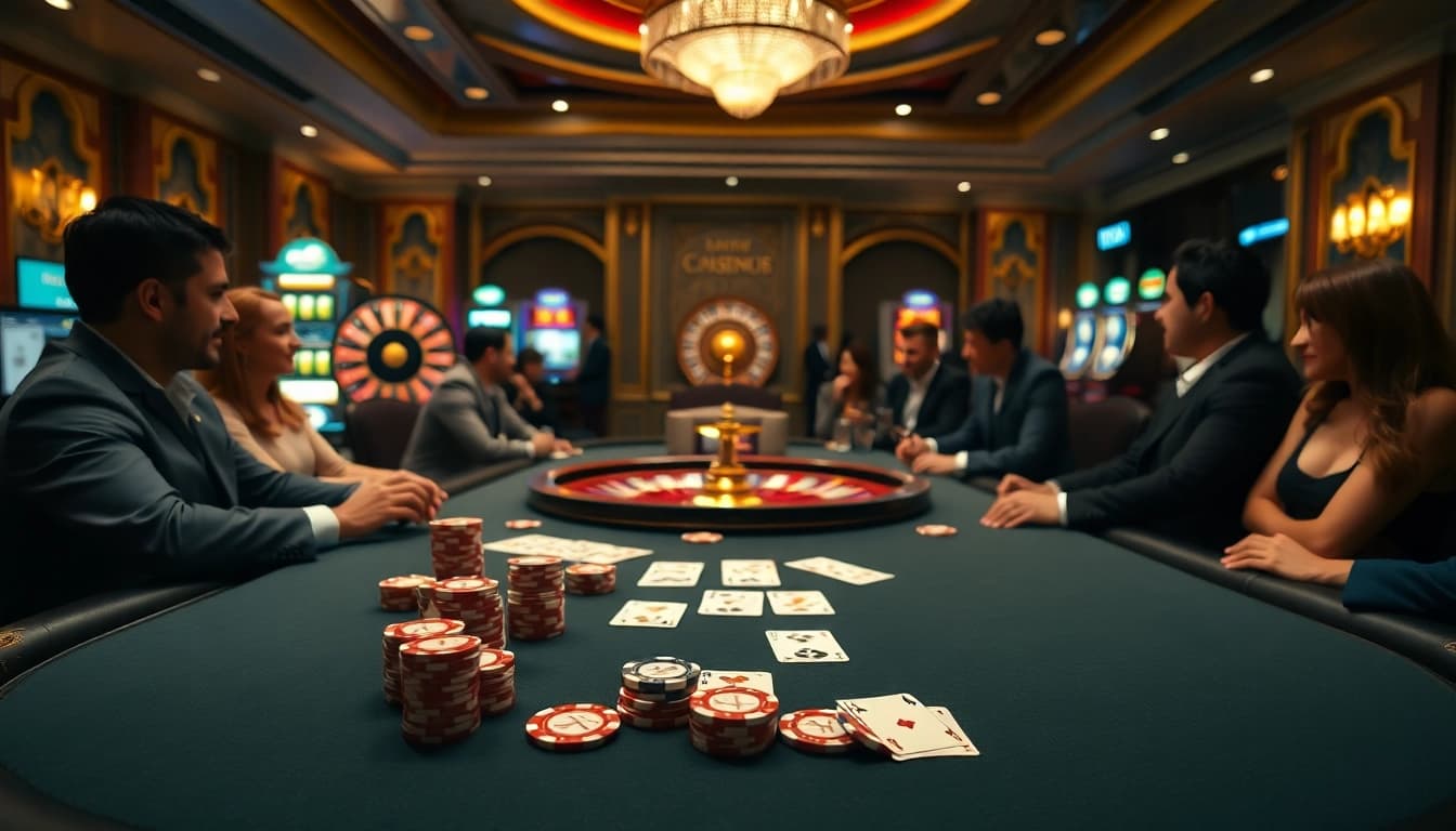 Experience the thrill of playing at XX88 casino with vibrant poker chips and cards.
