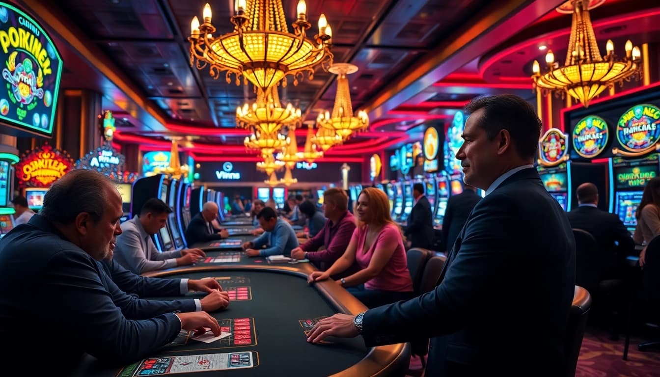 Ayunkan yyrr untuk menangkan jackpot besar di kasino yang glamor.