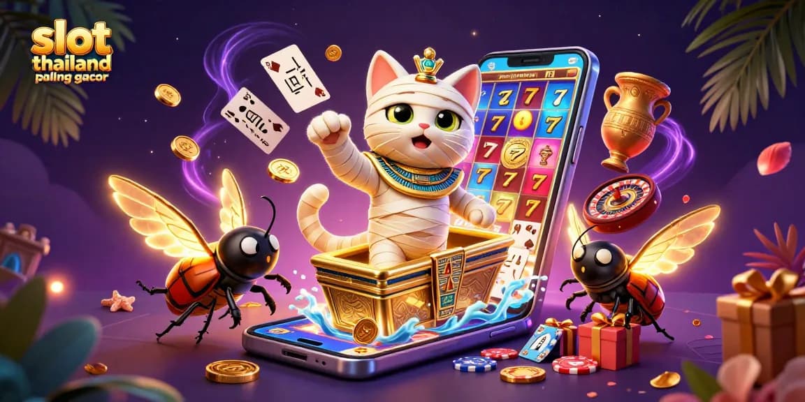 Experience the excitement with slot thailand paling gacor, featuring animated characters and captivating game elements.
