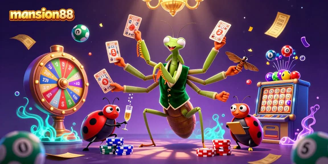 Experience vibrant gameplay at mansion88 with dynamic casino elements and engaging characters.