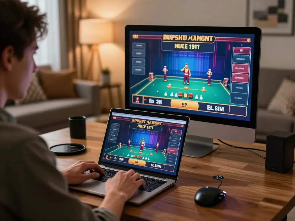 Engaged player enjoying live dealer games on Manclub online casino platform, showcasing interactive gameplay.
