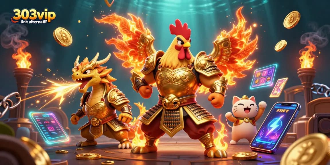 Engage with thrilling 303vip link alternatif casino games and bonuses for new members.