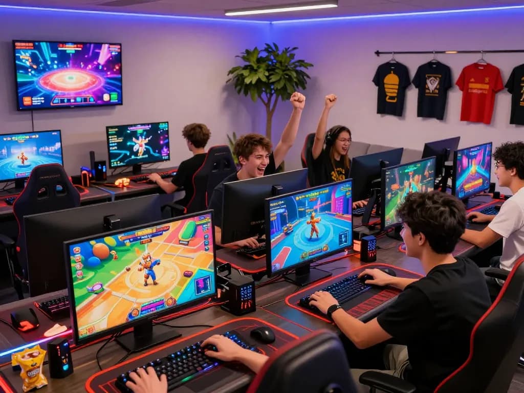 Exciting scene of players enjoying B52 Club games, tải game b52 club for vibrant online gaming experience.