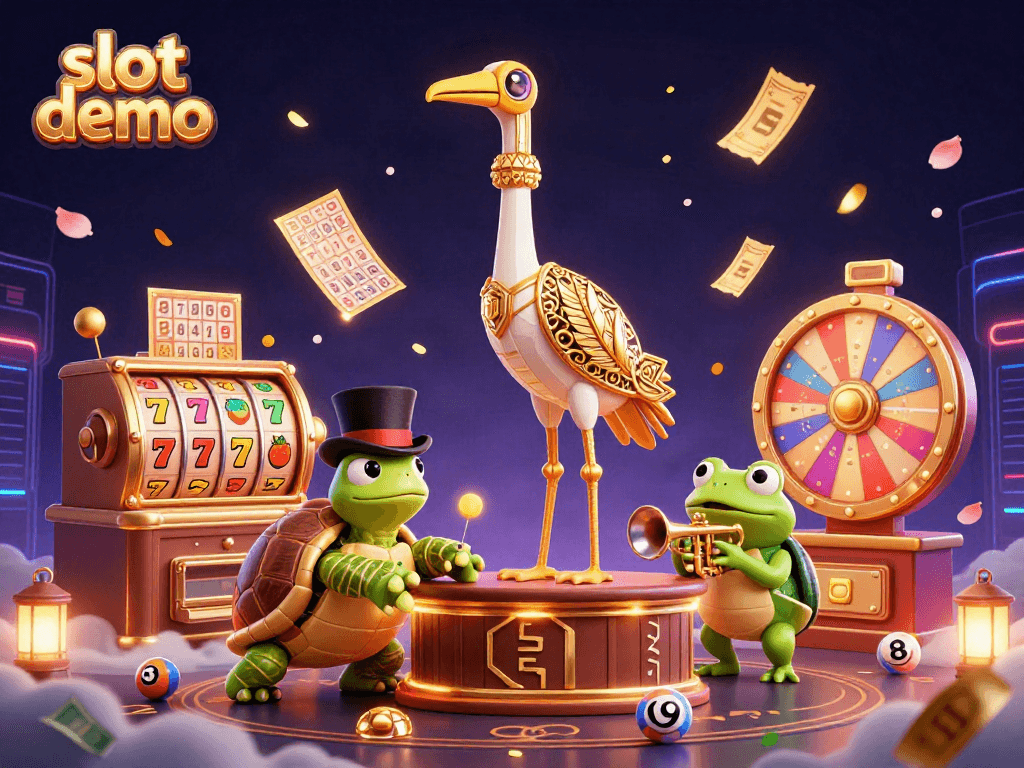 Experience the excitement of slot demo gameplay with vibrant visuals and engaging characters.