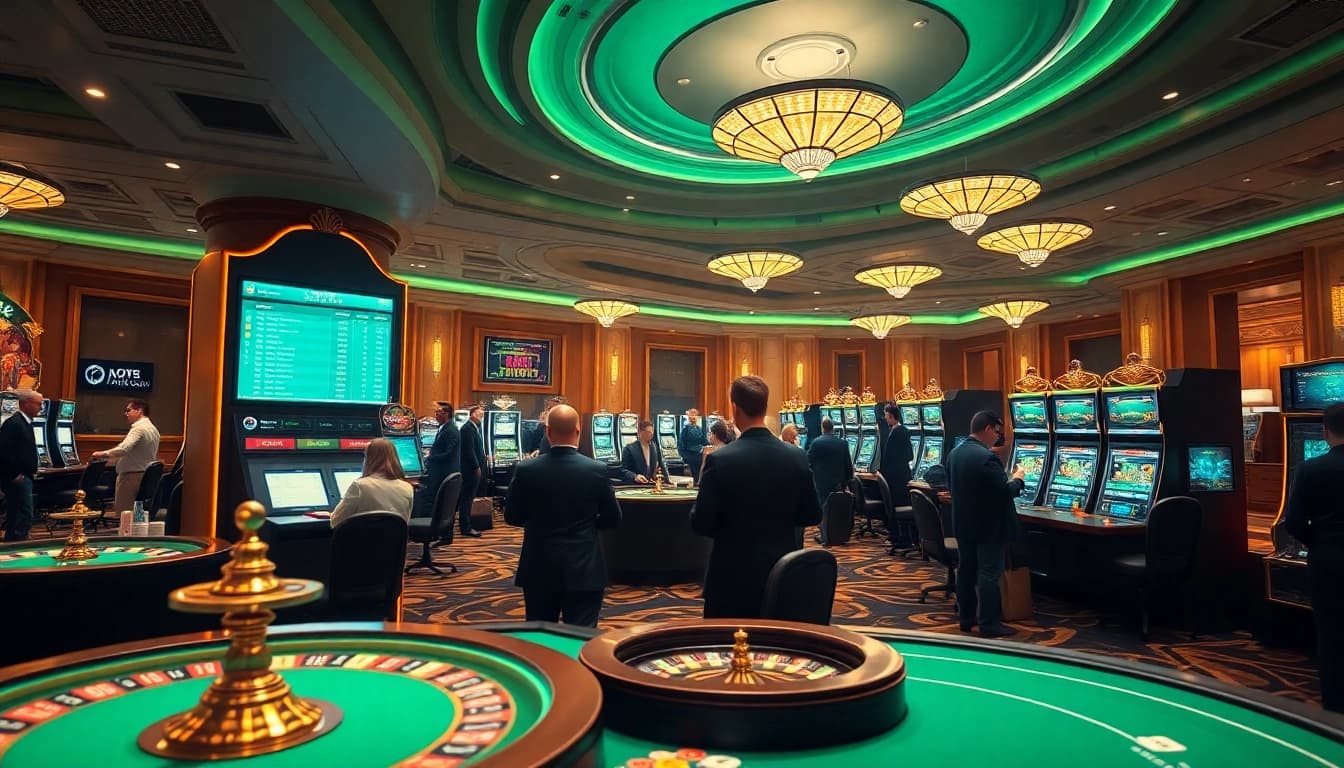 Kèo bóng đá trực tuyến betting scene, featuring digital odds on a stylish casino interface.
