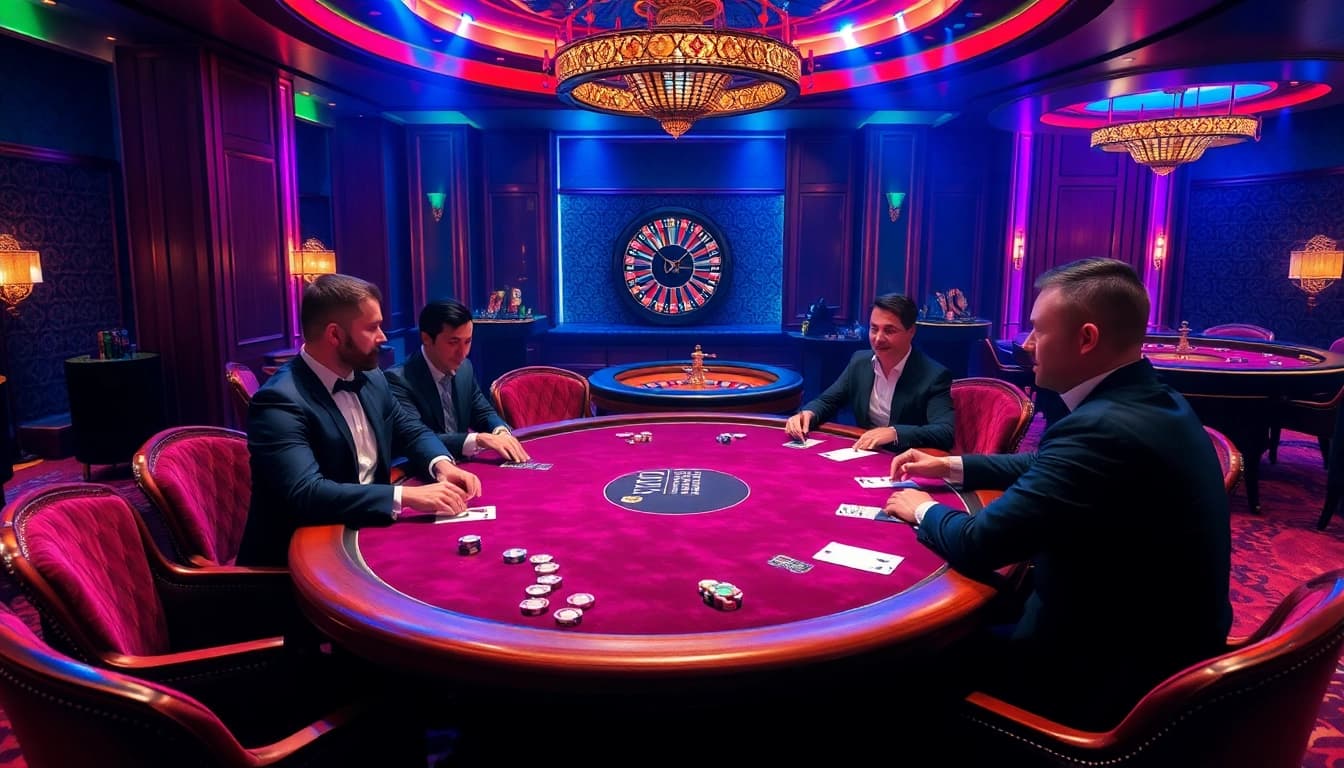 Experience the excitement of gambling at https://789club.fast/ with a luxurious poker scene featuring high-stakes players.