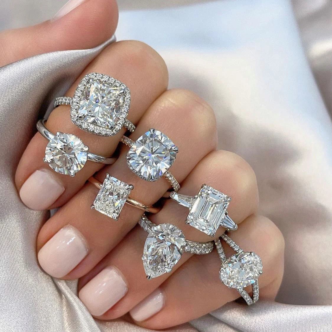 Diamond Engagement Rings for Valentine’s Day That Symbolize Eternal Love