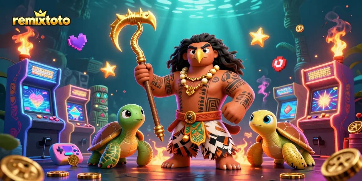 Play remixtoto with vibrant 3D characters and dynamic casino elements for an exciting gaming experience.