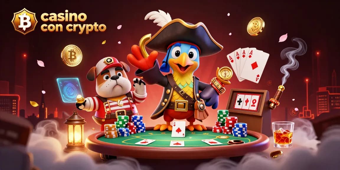 Giocatori vincitori nel casino con crypto, con monete di Bitcoin ed Ethereum, immersi nel gioco d'azzardo.