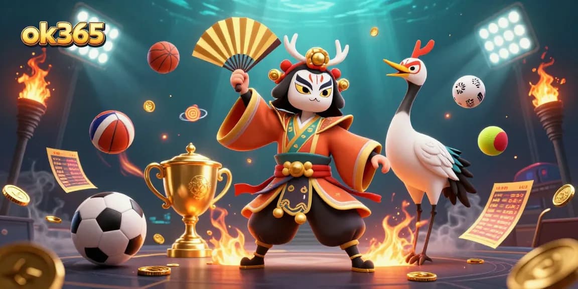 Experience exciting betting at ok365 with dynamic sports visuals and vibrant casino elements.
