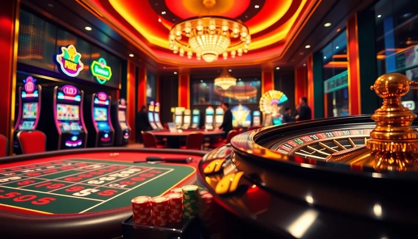 Experience the thrill of casino mm88 with luxurious baccarat tables and engaging gameplay.