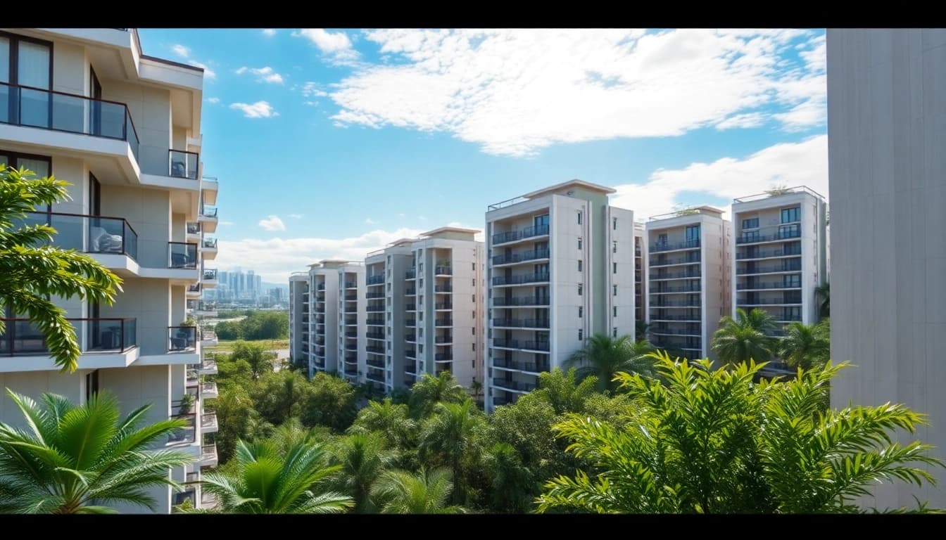Render of Tampines St 95 EC showcasing modern architecture and vibrant surroundings
