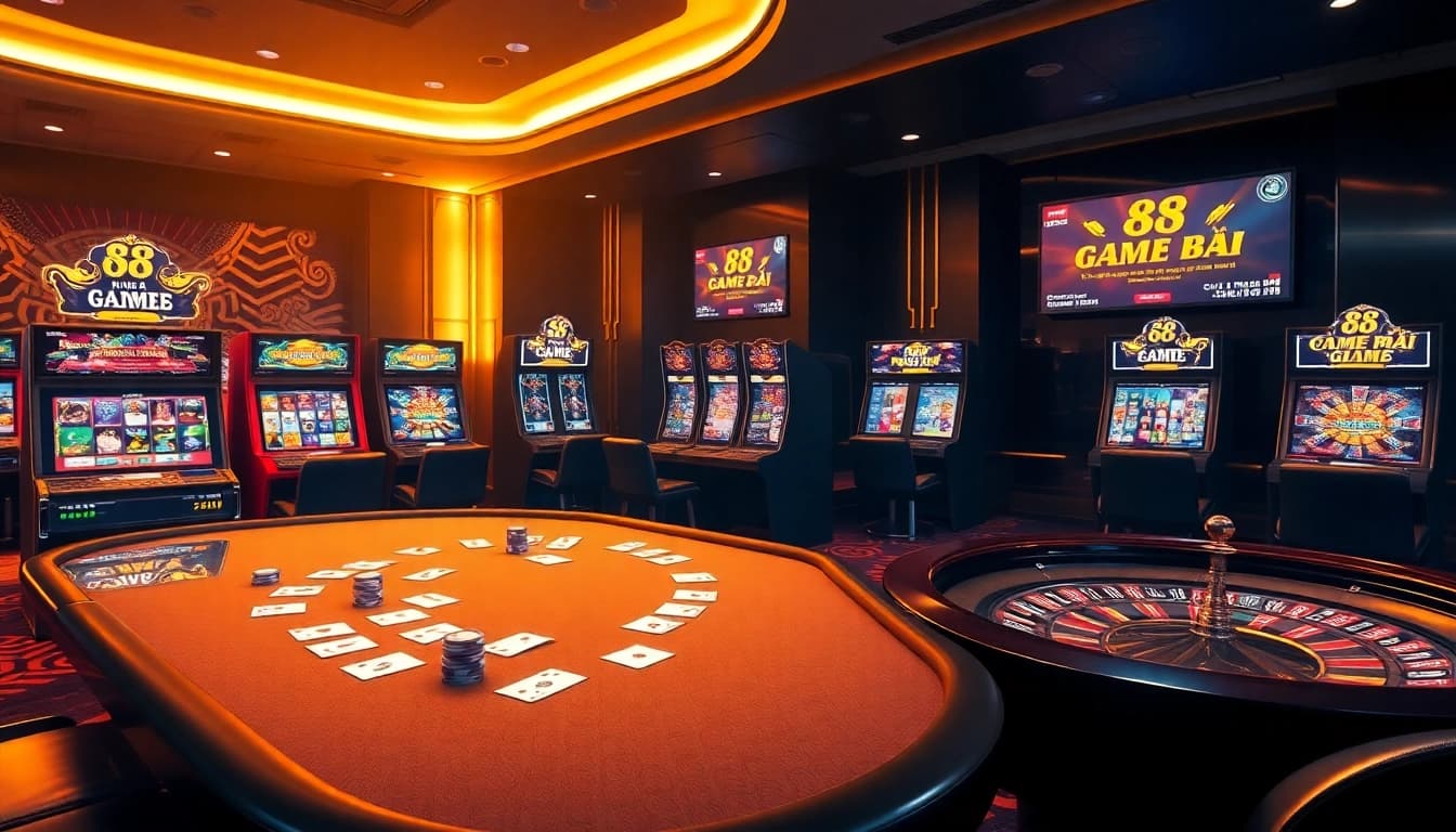 Players enjoying an exciting gaming session at 68 Game Bài online casino.