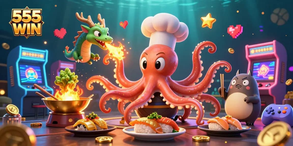 Experience exhilarating gameplay at 555 WIN with vibrant casino themes and dynamic characters.
