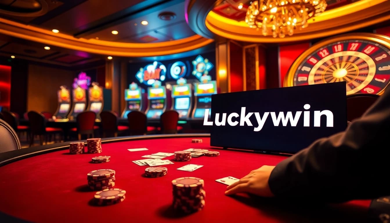 Experience the thrill of gambling at Luckywin with elegant poker and exciting slot machines.