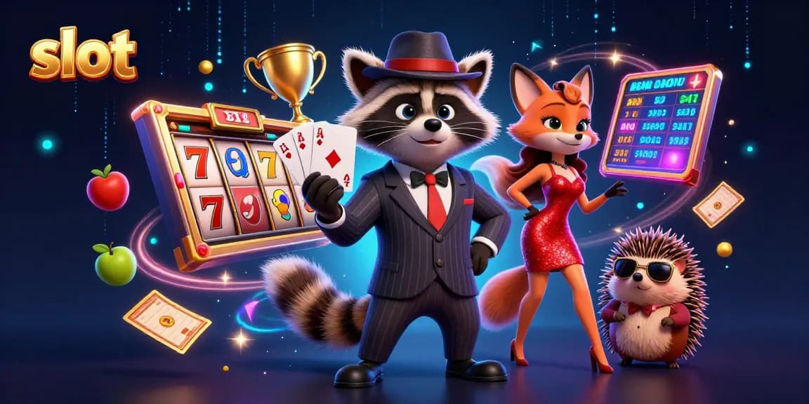 Spin to win at the slot reel, featuring colorful symbols and engaging characters in a vibrant scene.