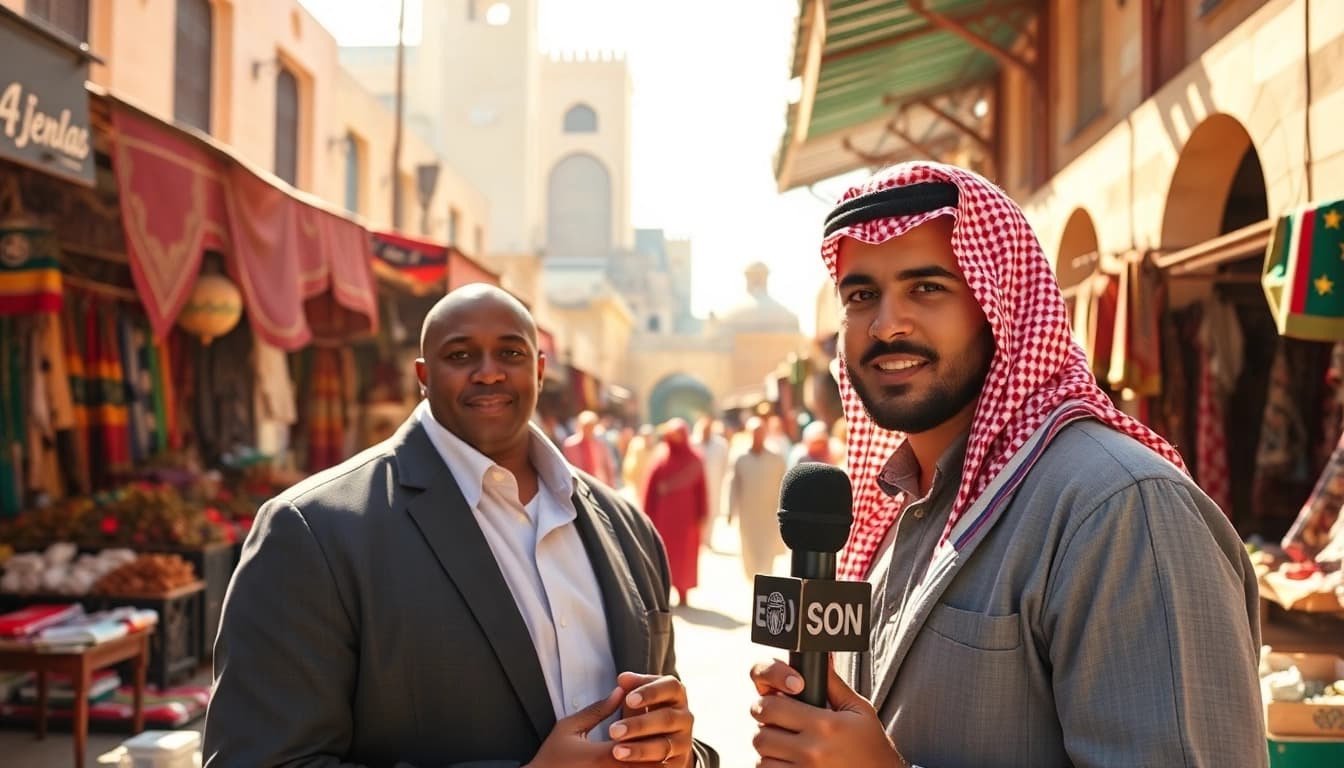 Report on recent updates from https://saudiwadi.com in a lively Saudi Arabian market.