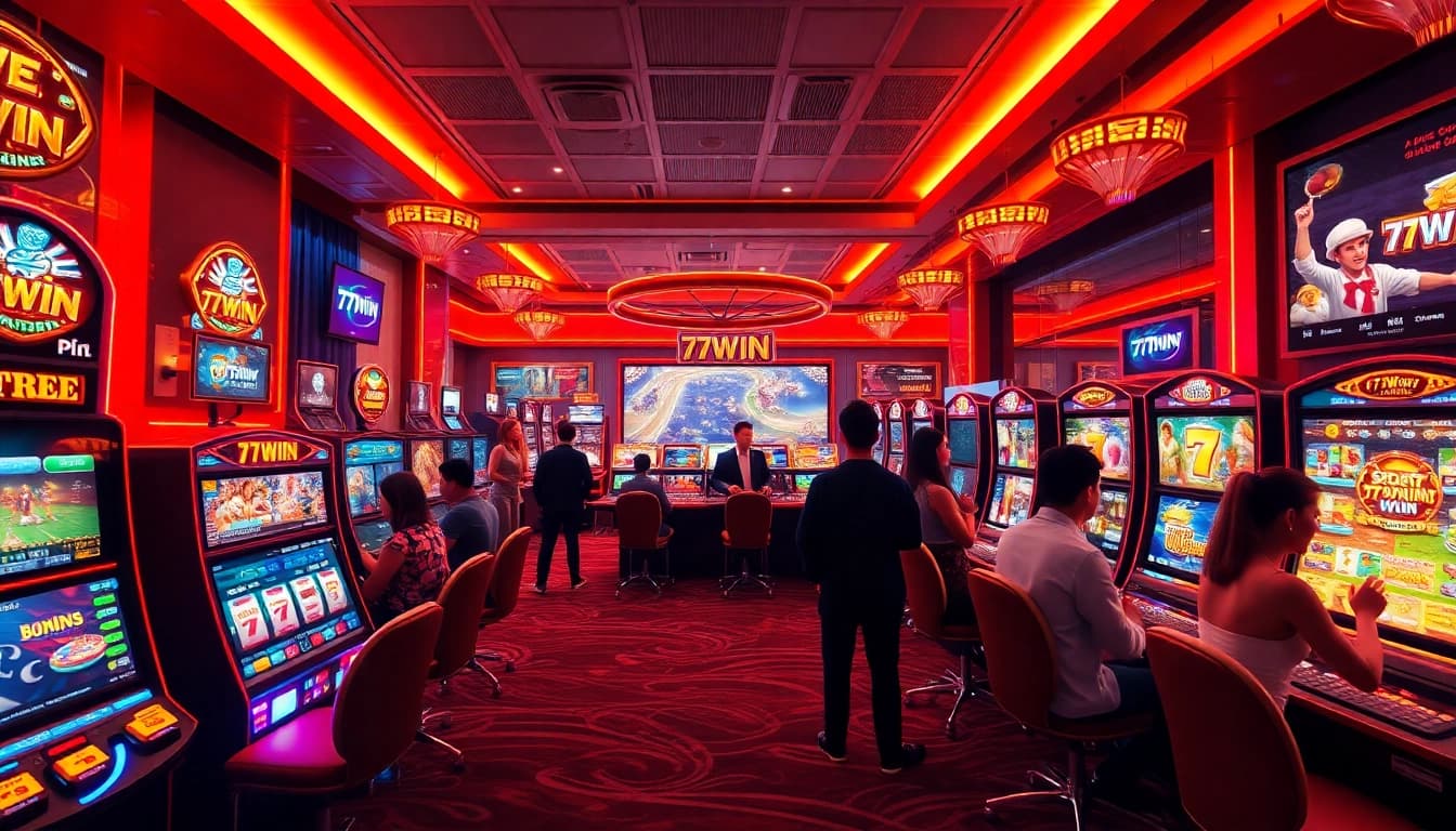 Exciting online gambling scene highlighting http 77win red casino experiences with dynamic user interfaces.