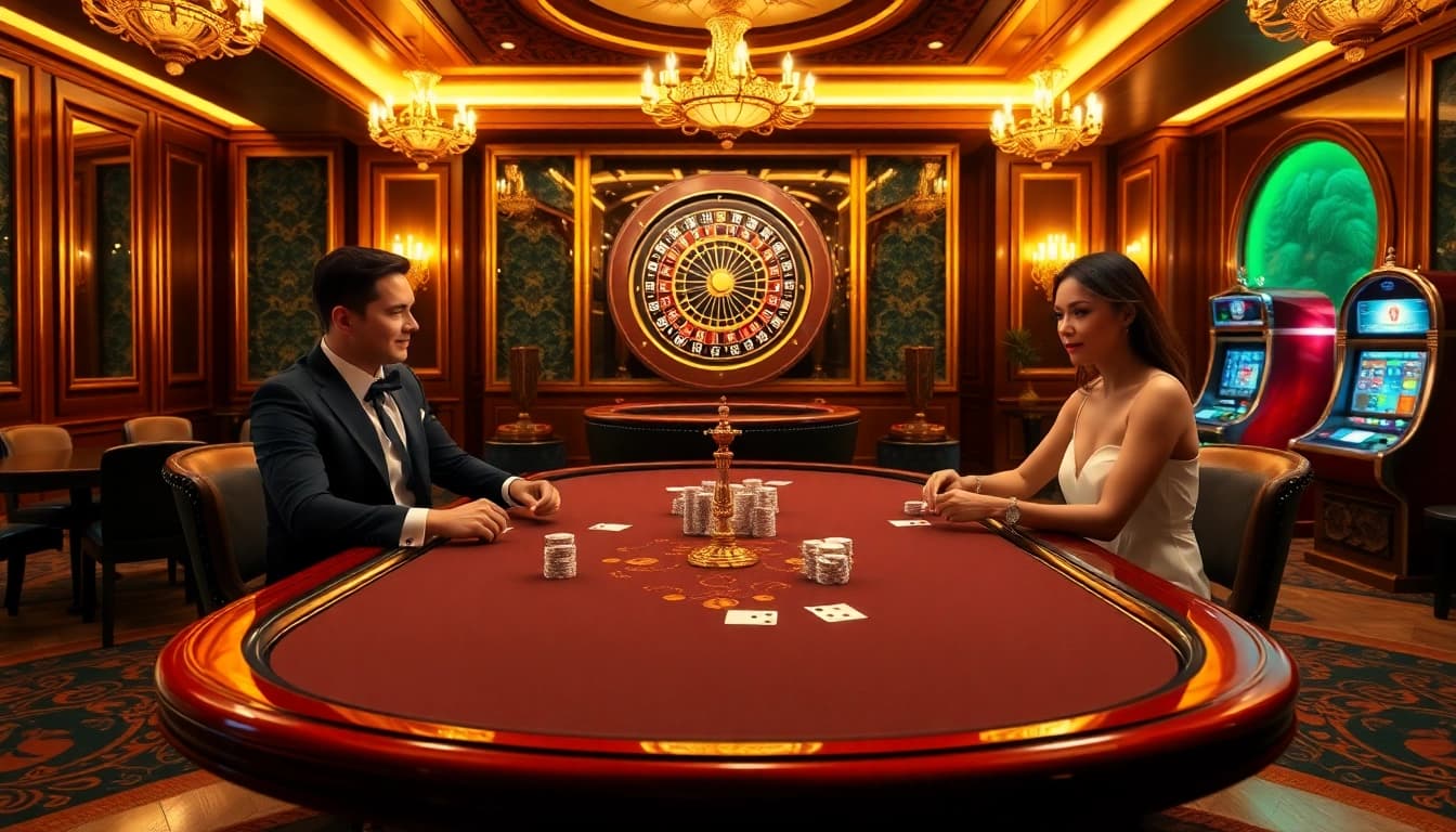 Experience luxury gaming at 13win with high-stakes poker and elite casino atmosphere.