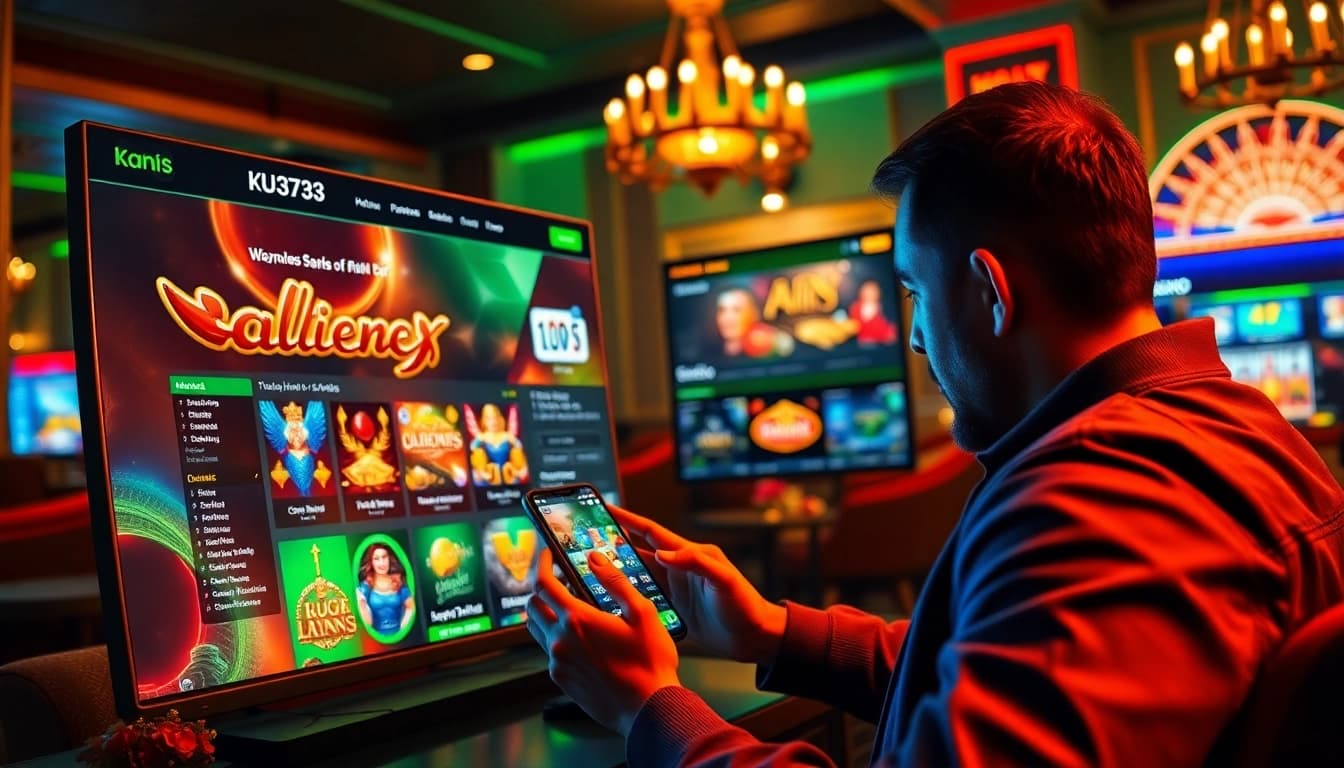 Trải nghiệm cảm giác hồi hộp khi chơi game trực tuyến với nền tảng sống động của kU3933.