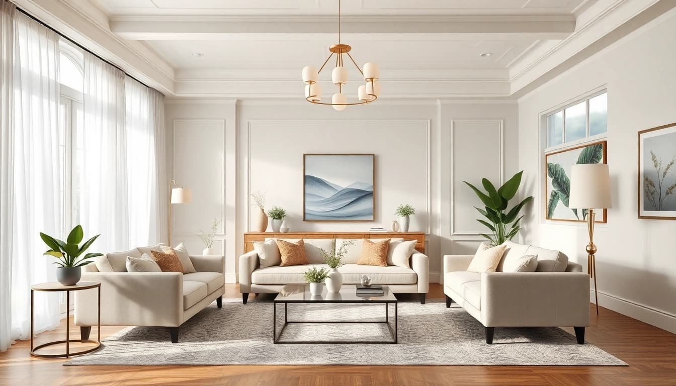 Transform your space with effective home renovation ideas in a beautifully designed living room.