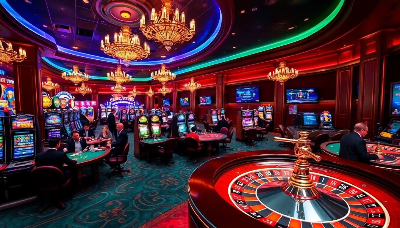 Experience the thrill of 88i with upscale casino gaming, exciting slot machines, and poker tables.