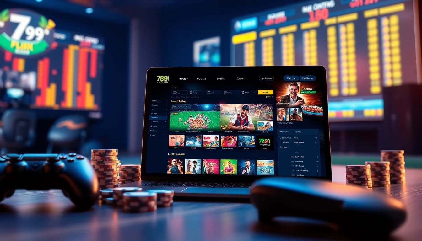 Immersive gaming experience at 789club showcasing vibrant gameplay and user-friendly interface.