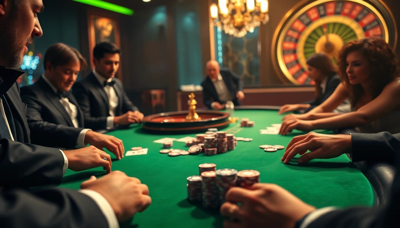 Experience thrilling gameplay at keonhacai5, featuring elite poker action with luxurious elements.