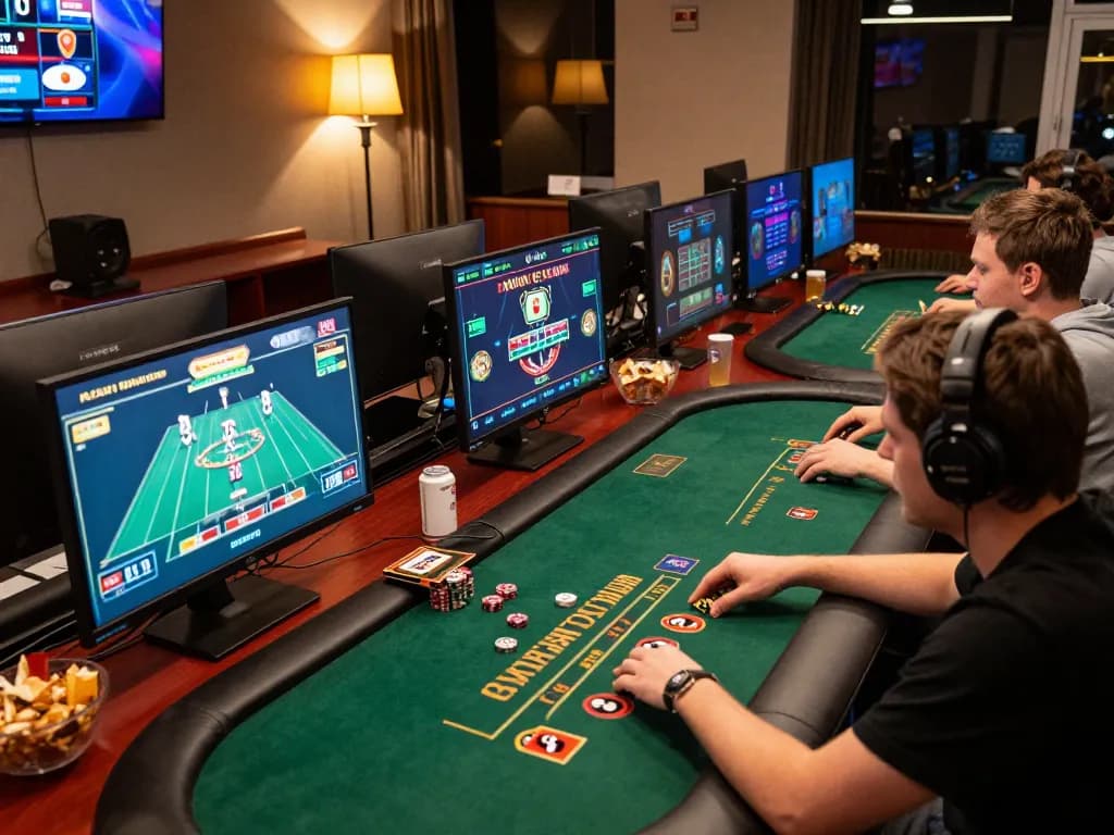 Engaging online poker gameplay displaying dynamic strategies in the eu gaming scene