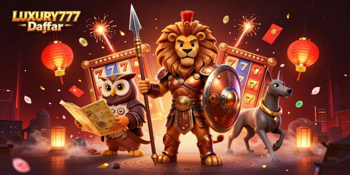 Menangkan permainan dengan LUXURY777 Daftar sambil menikmati suasana kasino yang megah dan mempesona.