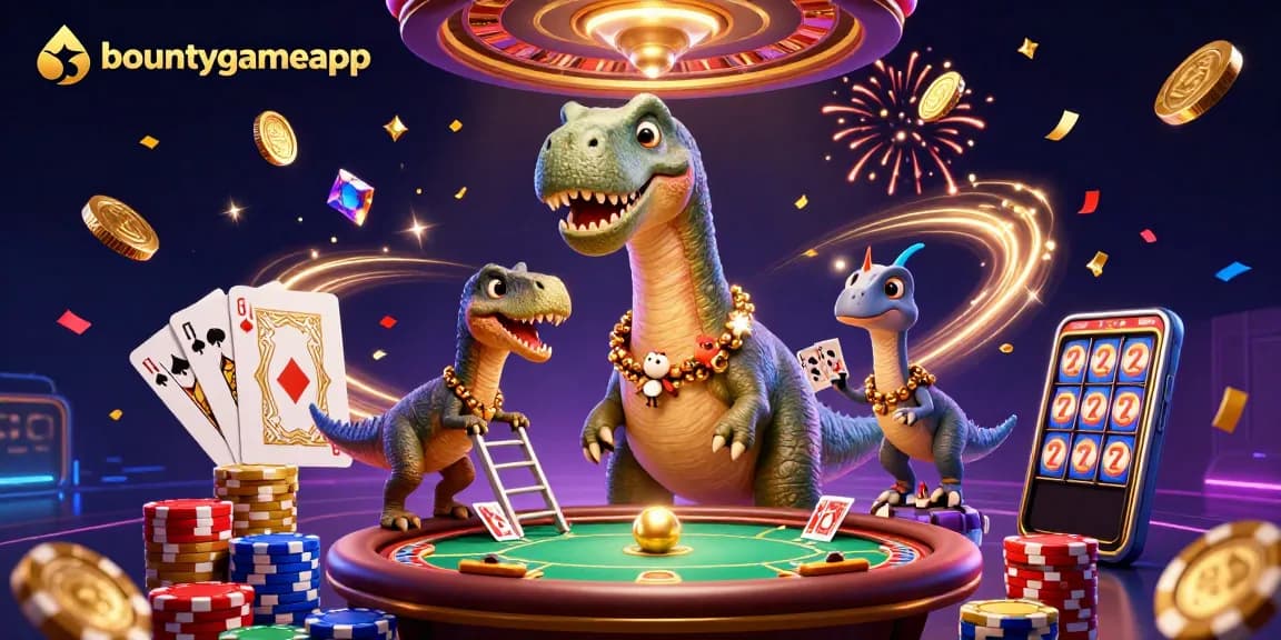 Menangkan hadiah di bountygameapp dengan ilustrasi kasino 3D yang menakjubkan dan penuh warna.