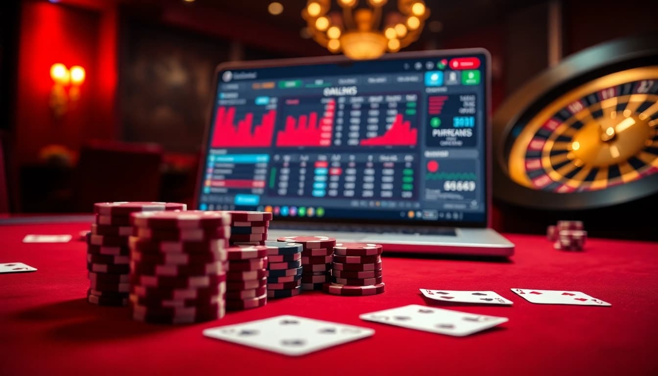 Experience the excitement of poker and online strategies with link aresgacor in this captivating casino scene.