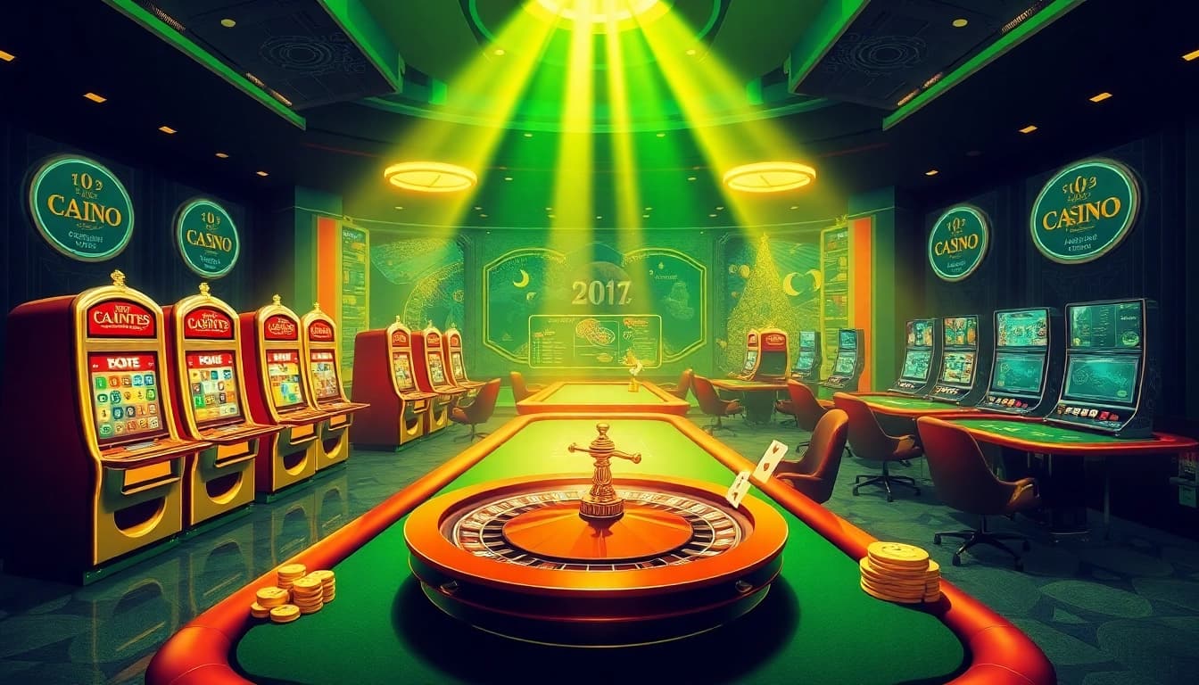 Thrilling gameplay experience at casinos en ligne with virtual slot machines and poker tables.