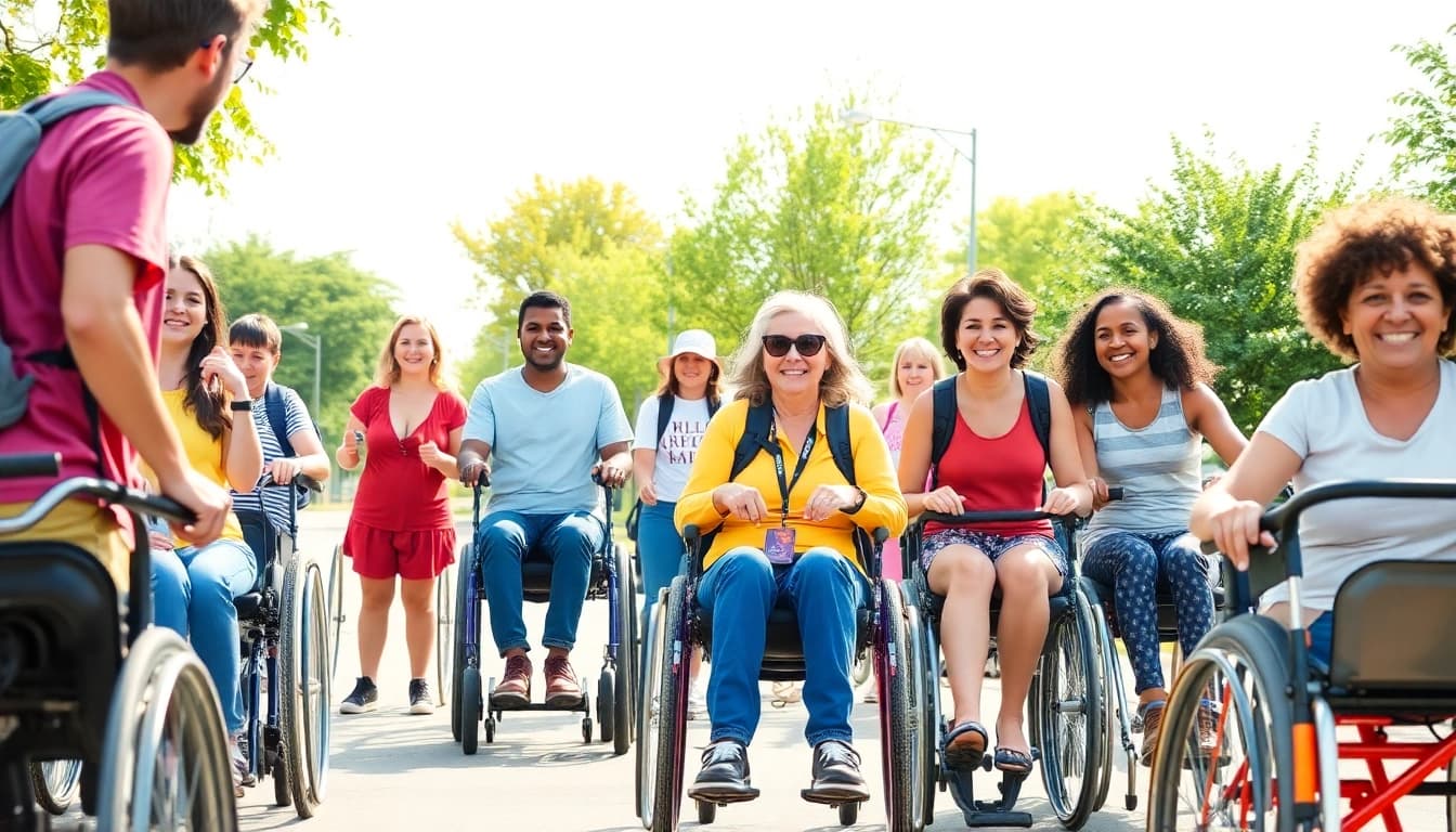 Empowering Independence Driving Inclusion through diverse leisure activities with accessible transport solutions.