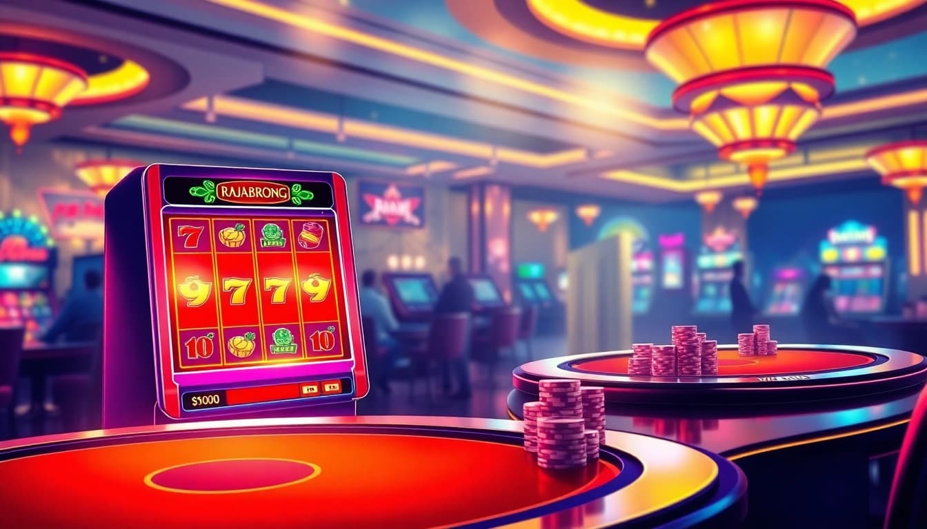 Experience high-stakes excitement at RAJABARONG online slots with engaging visuals and thrill.