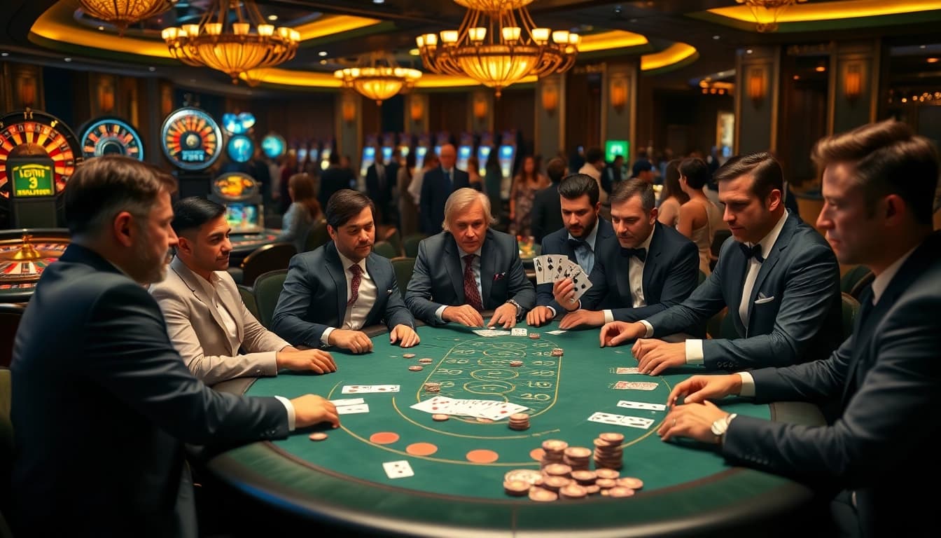 Winning excitement at a casino table showcasing hay win strategies for better odds.