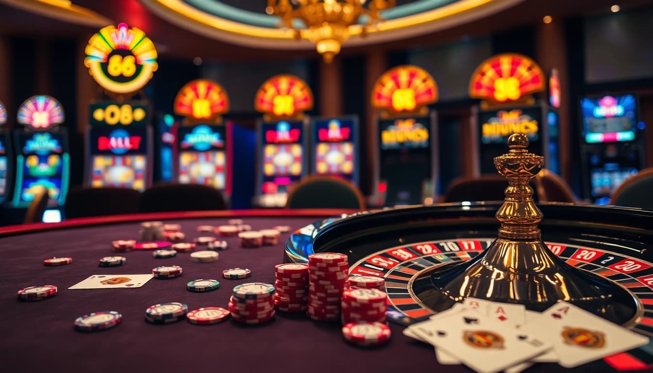 Experience the thrill of SC88 at a luxurious casino with games and excitement.