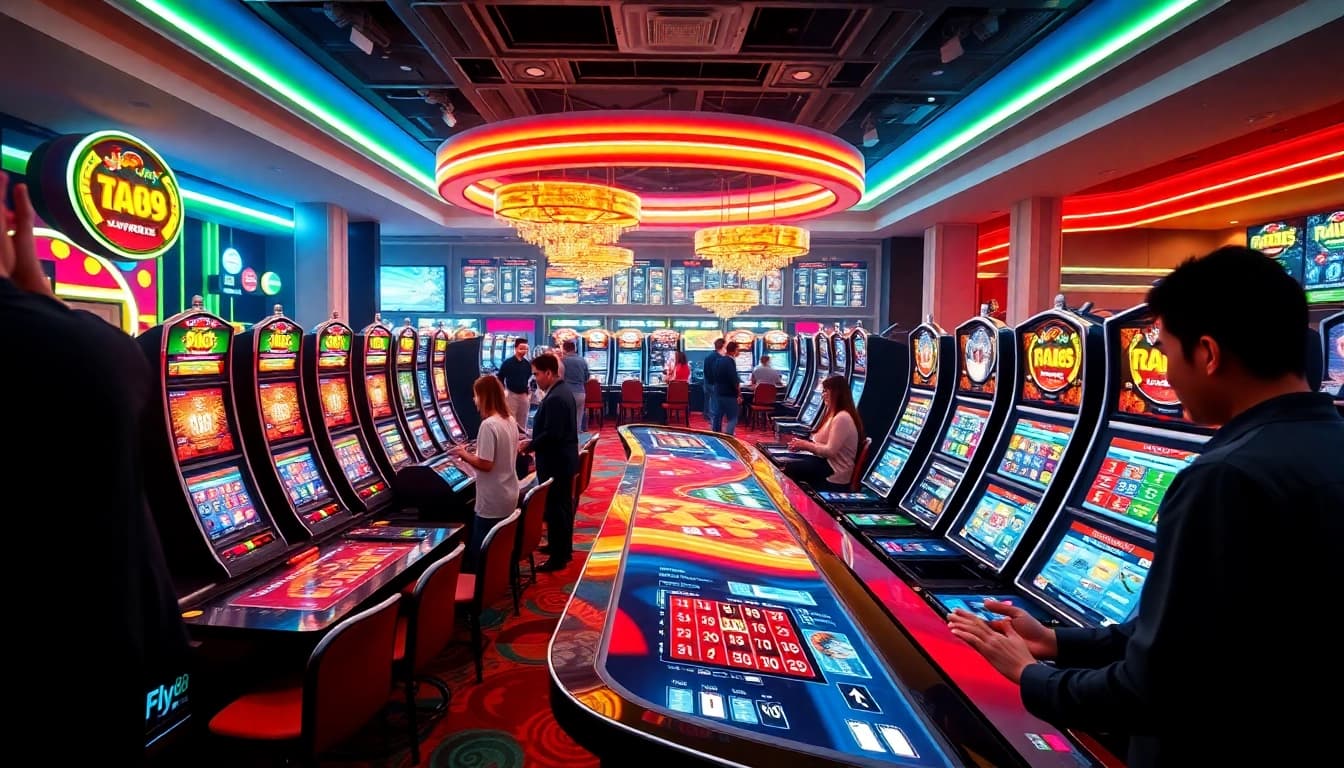 Experience the excitement of Fly88, a vibrant online betting platform featuring interactive gaming experiences.