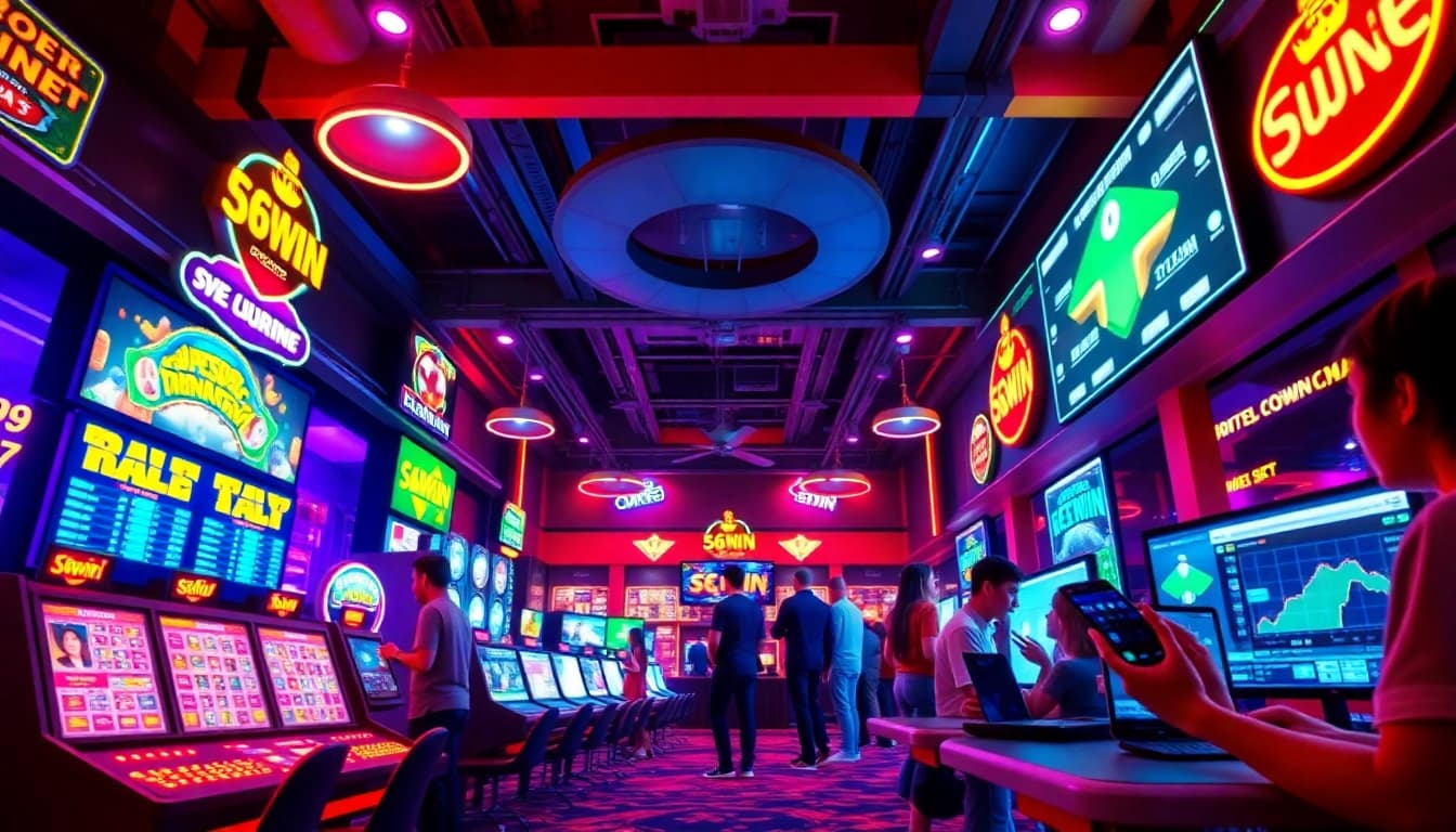 Experience the excitement of online betting at trang chủ 56WIN with vibrant casino games and real-time sports interactions.