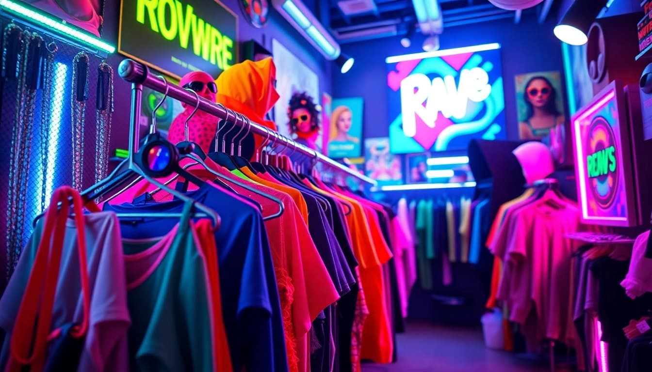 Shop at the rave store miami for vibrant rave outfits and eclectic festival accessories.