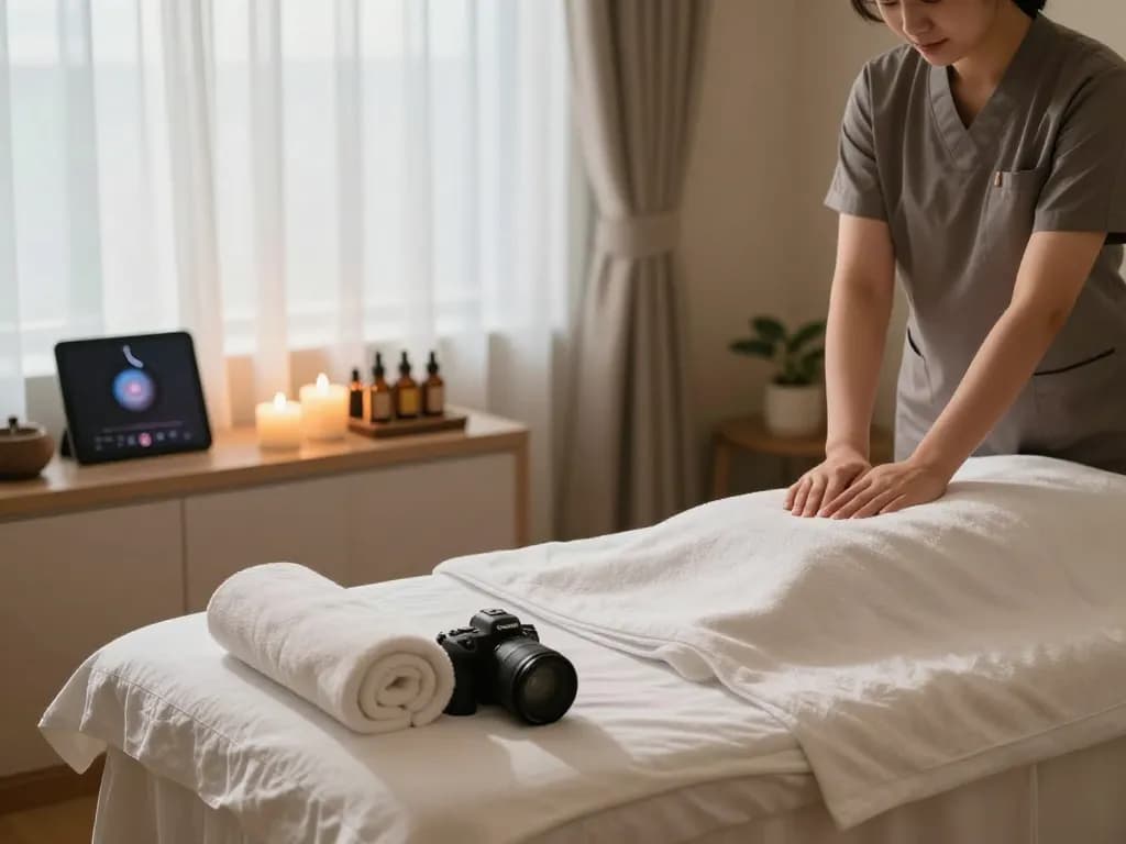 Experience ultimate relaxation with 부천 출장마사지 in a serene home spa setting.