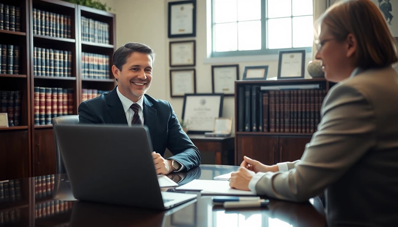 Consultation with a knowledgeable Plantation, Boca Raton & Aventura Probate Lawyer in a professional office setting.