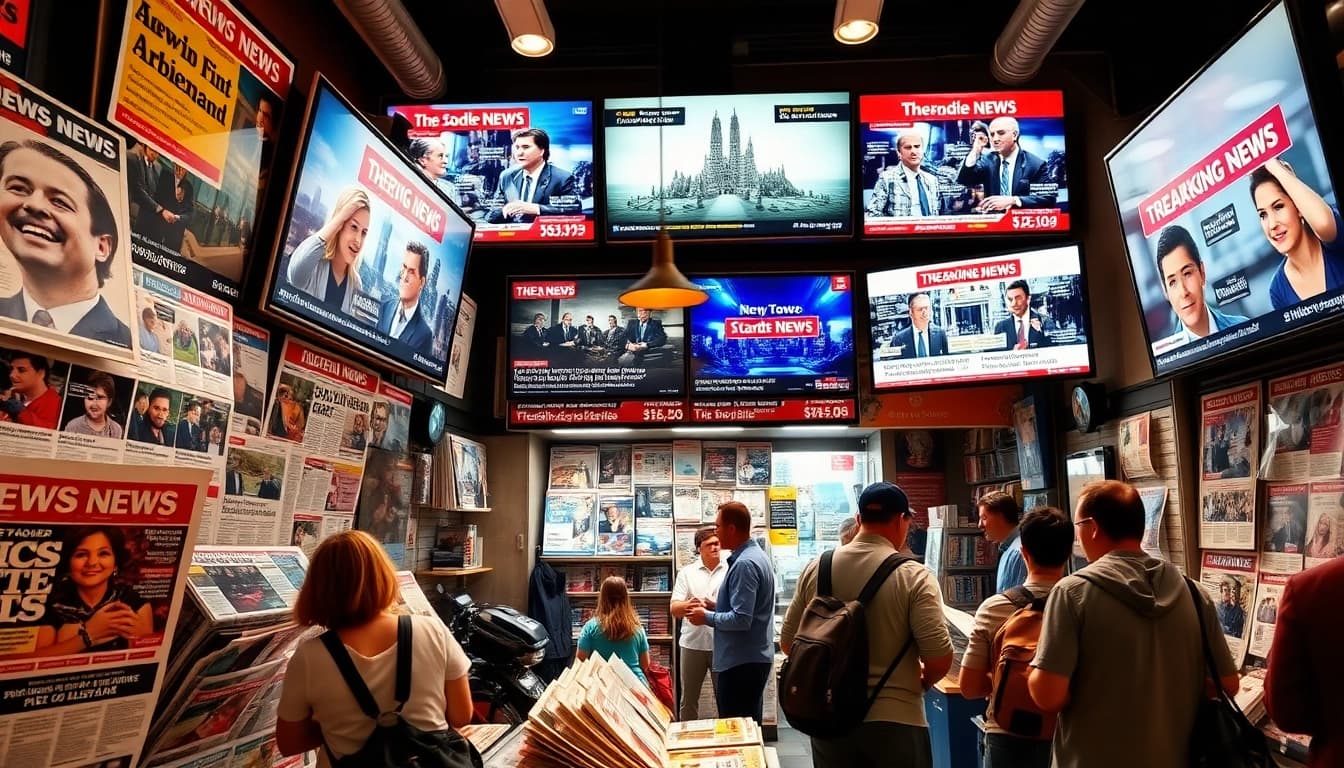 Engage with live news updates at https://news-parade.com.ua from an inviting newsstand.