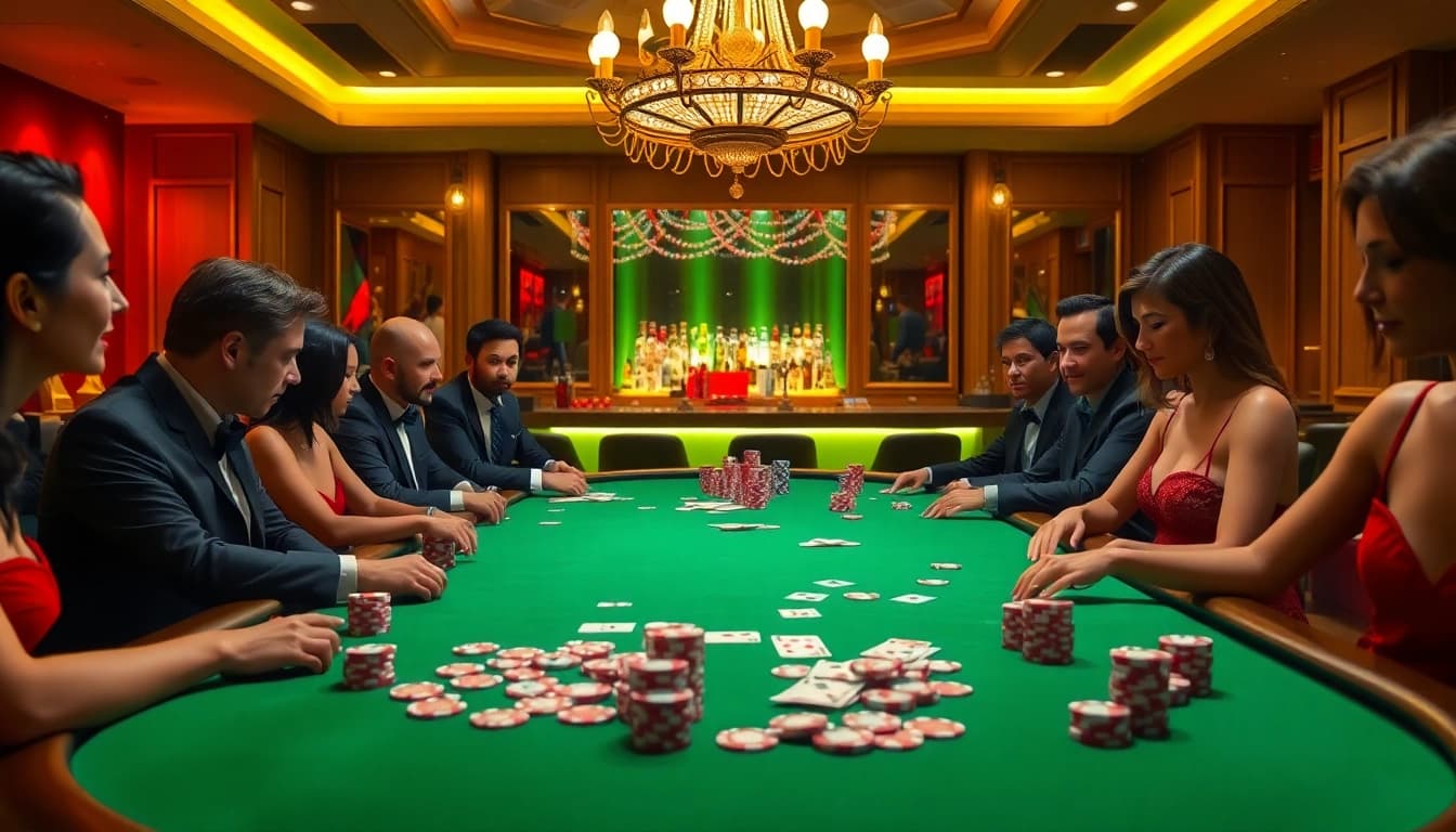 Experience thrilling poker action at https://u888hv.com/ with vibrant tables and glamorous players.
