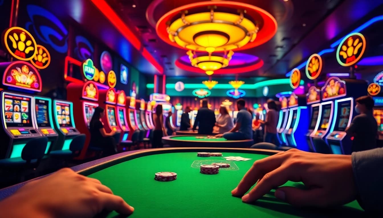 Mainkan bbni4d dengan serunya di meja poker yang ramai dan penuh warna.