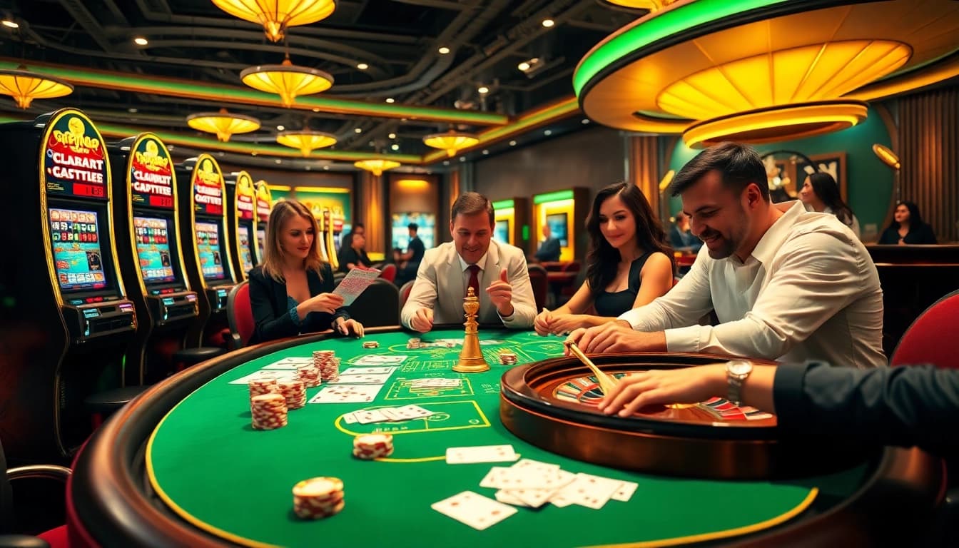 Engage in thrilling casino action at s8 com with vibrant tables and excited players.