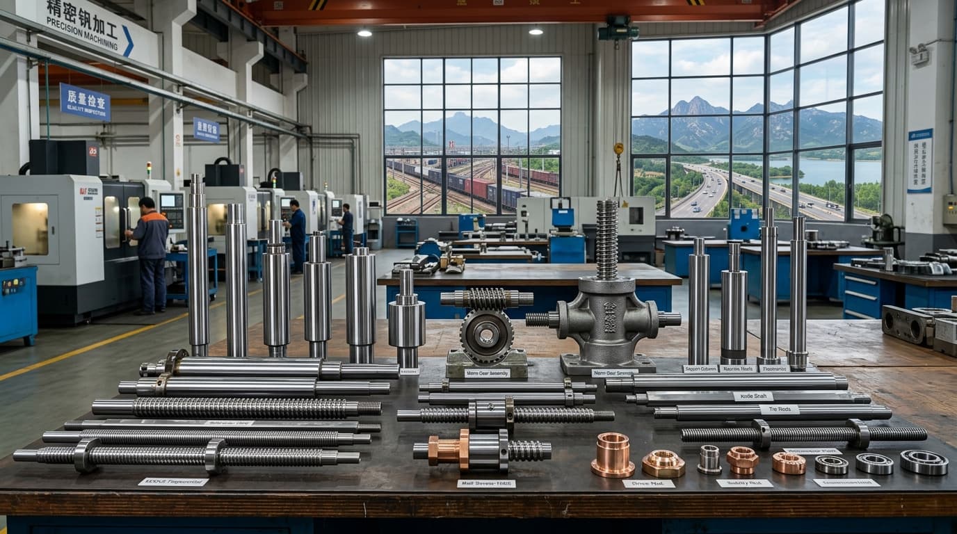 High Efficiency Ball Screw for CNC and Precision Machines