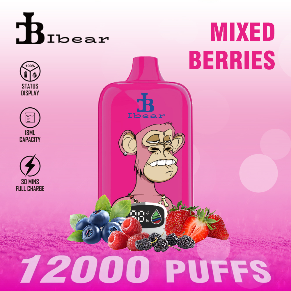 Ibear Shop – 12k Digital Box | Mango Ice – Jetzt Einweg Vapes im Großhandel bestellen