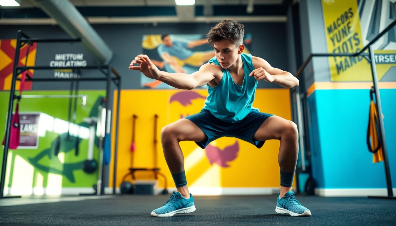 Engaging movenetics performance showcasing athlete's movement techniques in training.